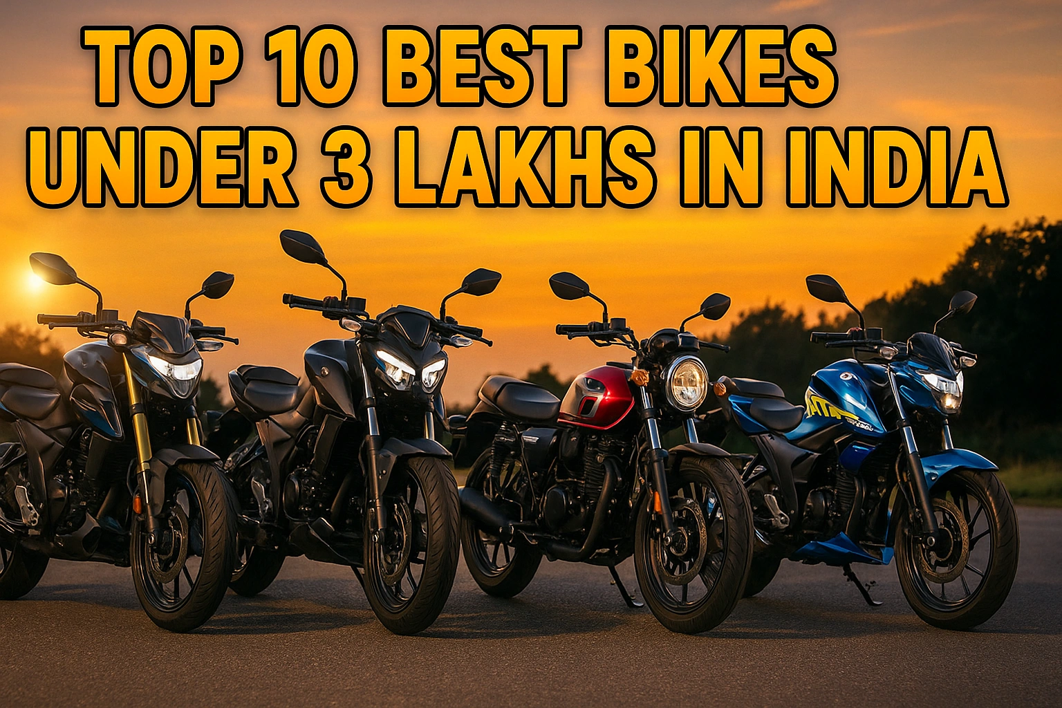 Top 10 Best Bikes Under 3 Lakhs in India – Complete Buyer’s Guide