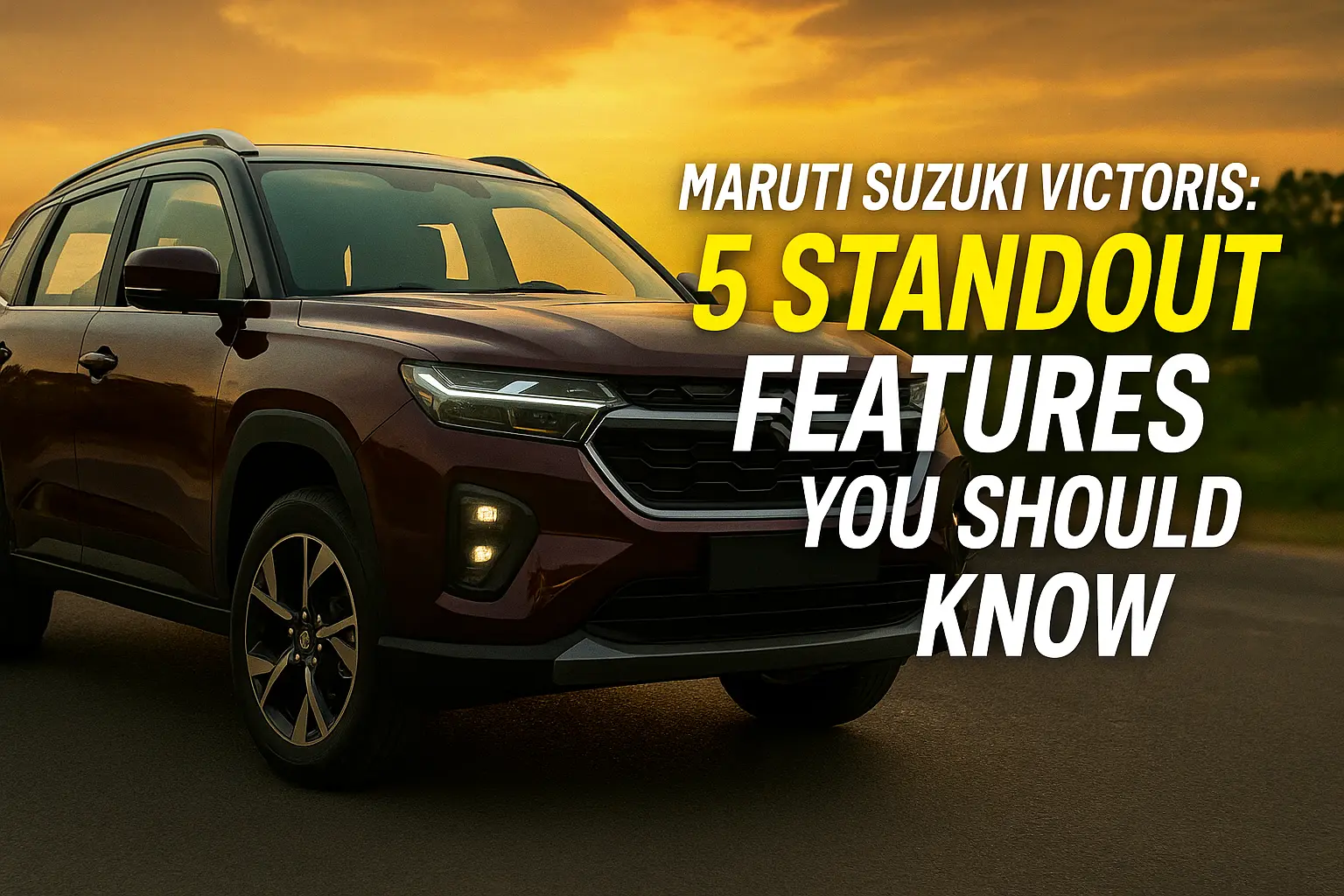 Maruti Suzuki Victoris: 5 Standout Features You Should Know