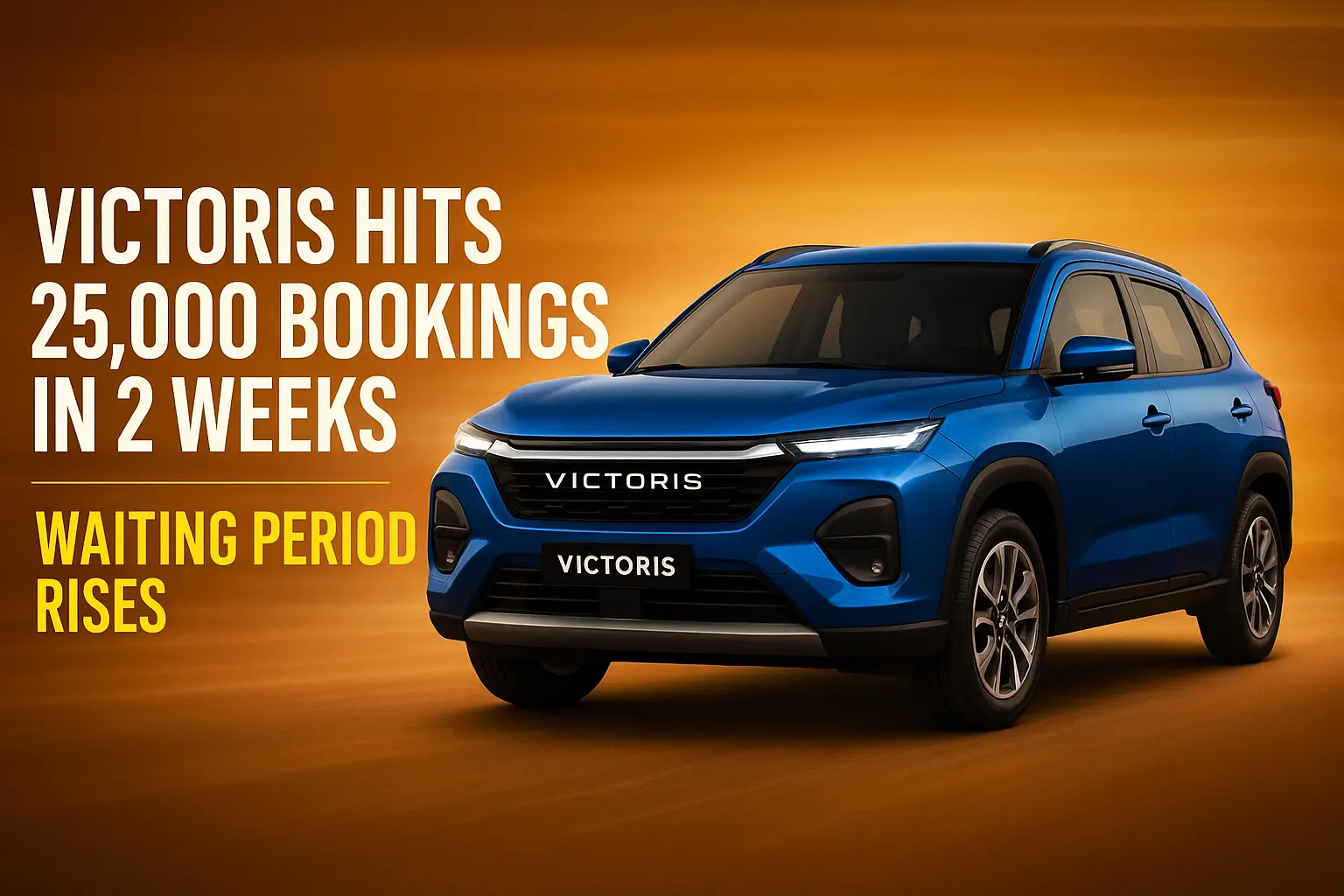 Maruti Suzuki Victoris Clocks 25,000