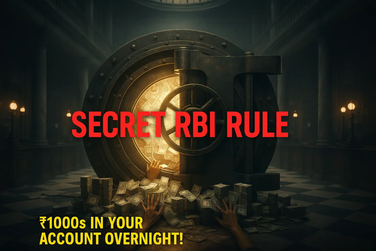 Your Bank is Hiding This! A Secret RBI Rule That Can Put Thousands in Your Account Overnight